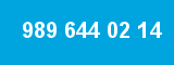 989 644 02 14 989 644 02 14